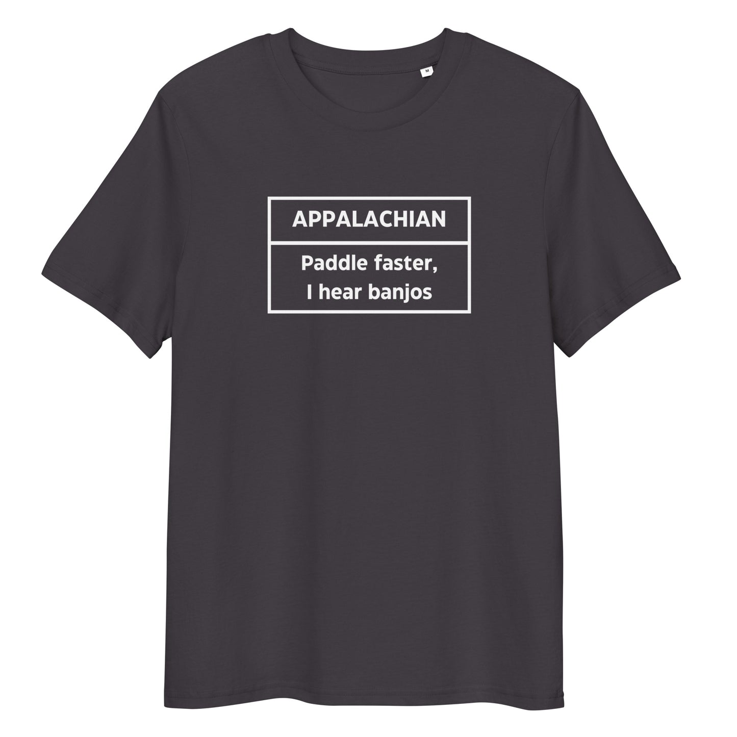 Appalachian Banjos Unisex Organic Cotton T-shirt Adult
