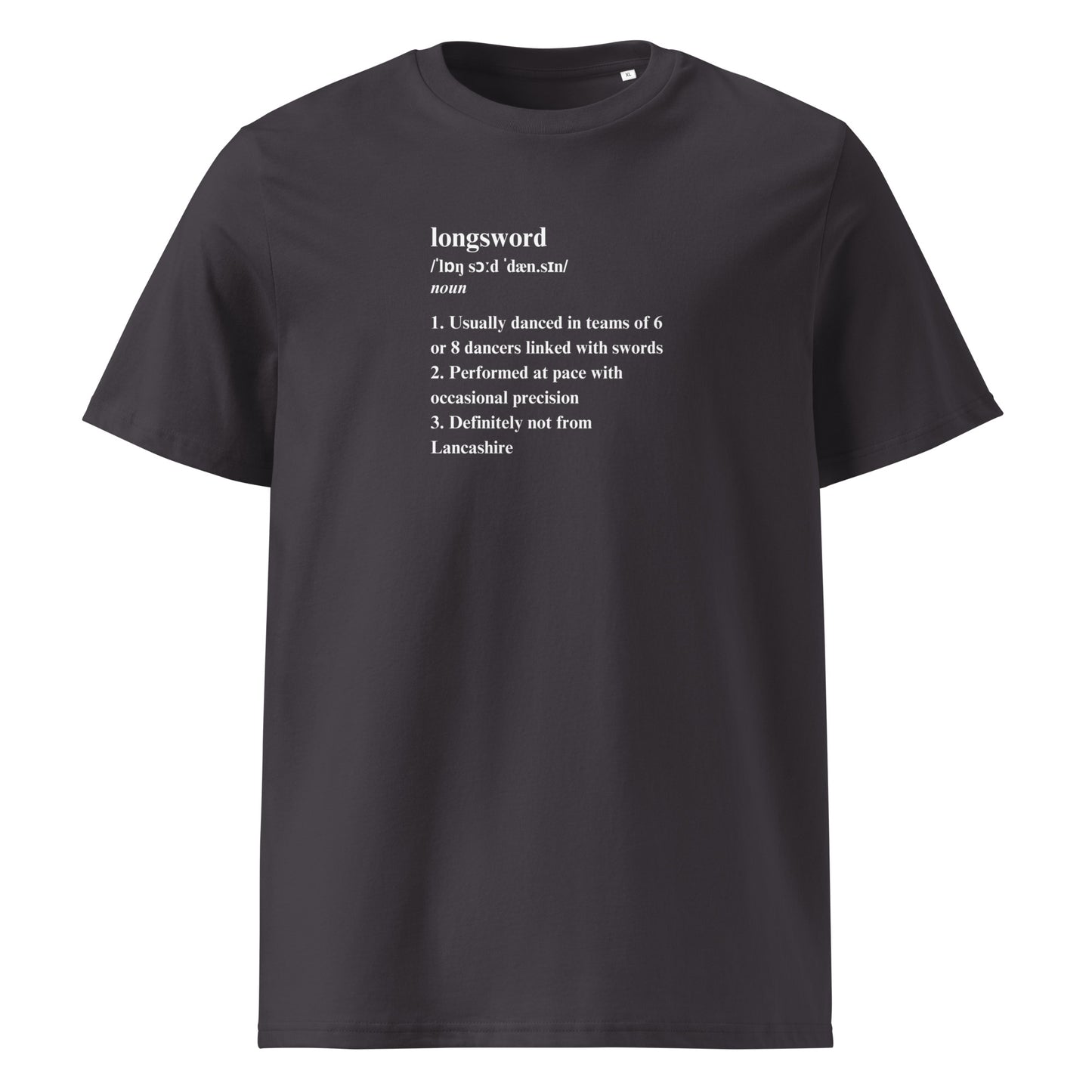 Longsword Definition Unisex Organic Cotton T-shirt Adult