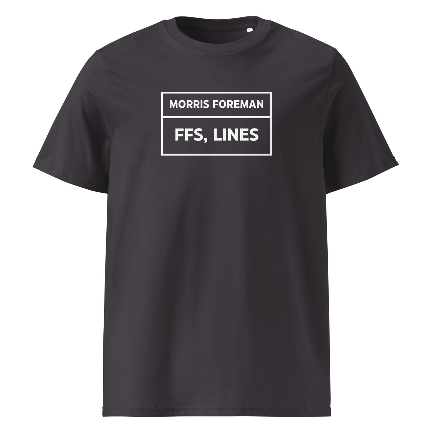Morris Foreman Lines Unisex Organic Cotton T-shirt Adult