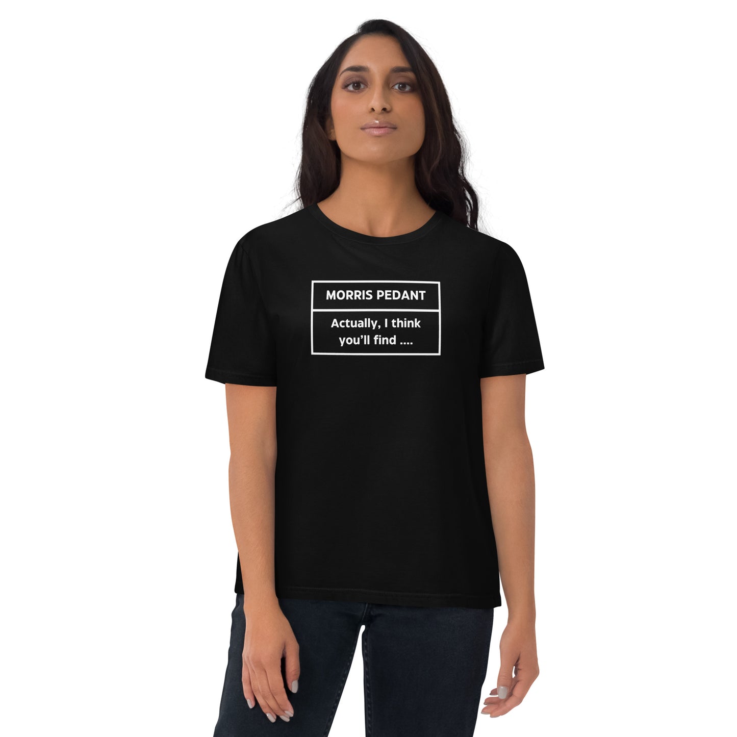 Morris Pedant Unisex Organic Cotton T-shirt Adult