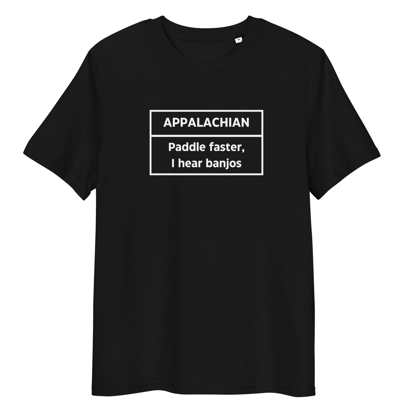 Appalachian Banjos Unisex Organic Cotton T-shirt Adult