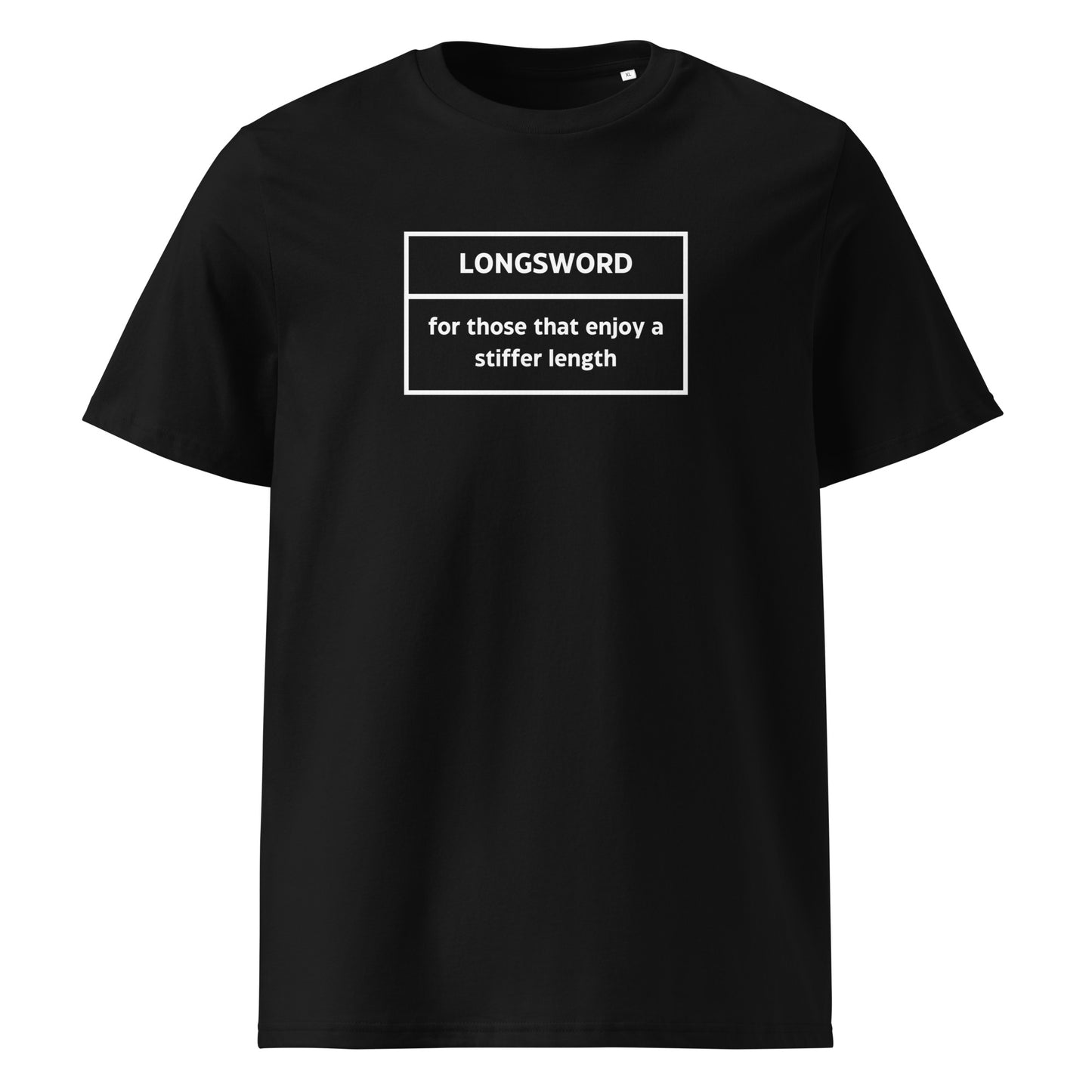 Longsword Stiffer Unisex Organic Cotton T-shirt Adult