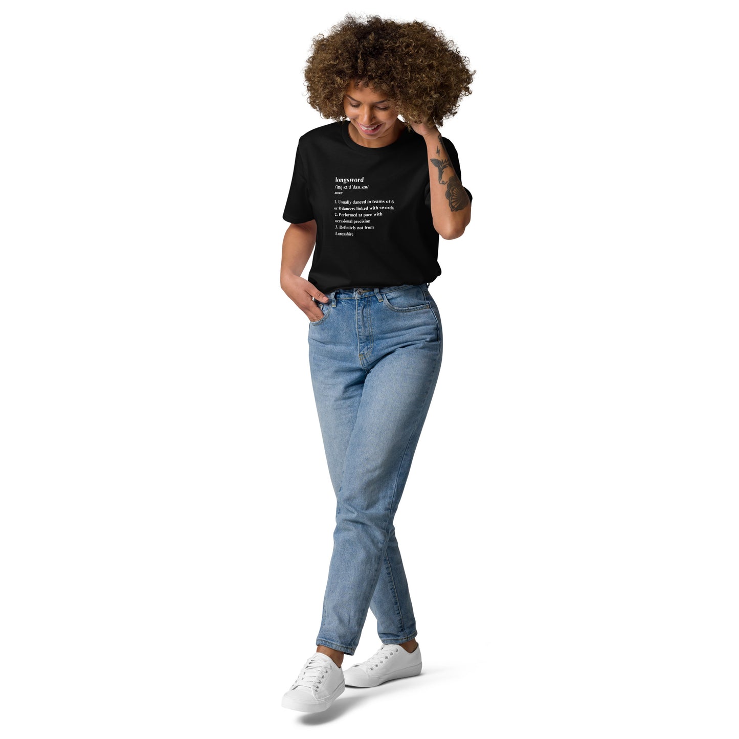 Longsword Definition Unisex Organic Cotton T-shirt Adult
