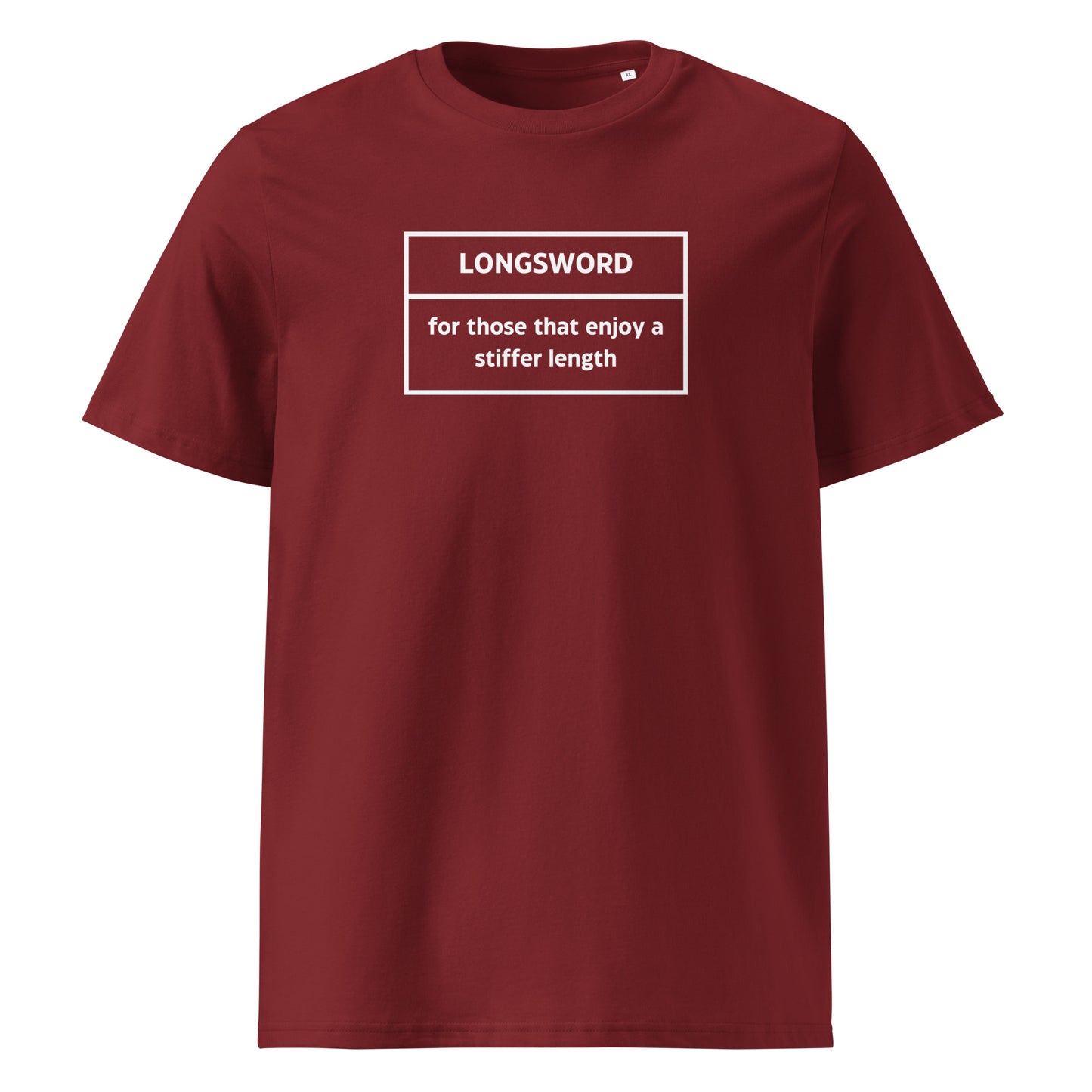 Longsword Stiffer Unisex Organic Cotton T-shirt Adult