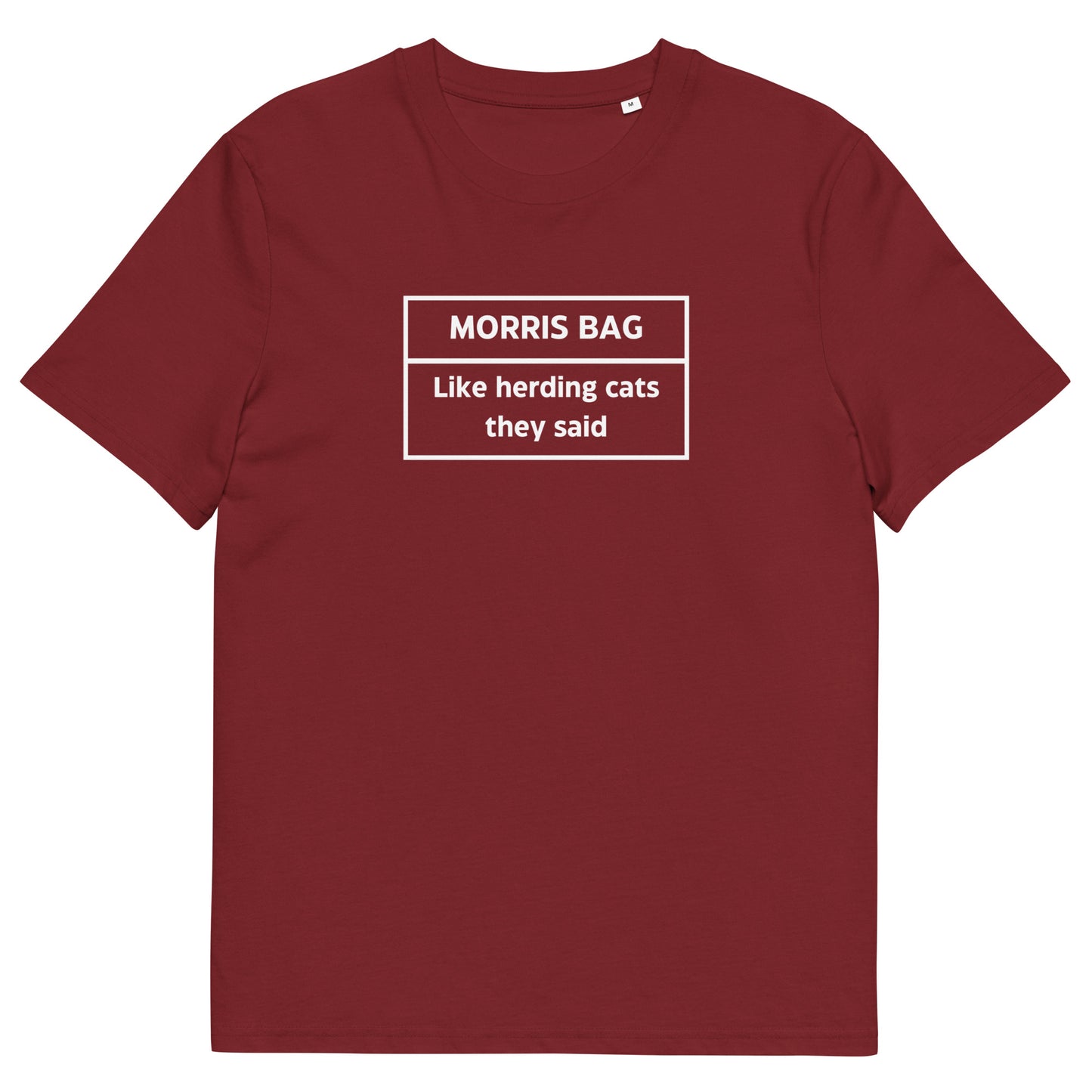 Morris Bag Unisex Organic Cotton T-shirt Adult