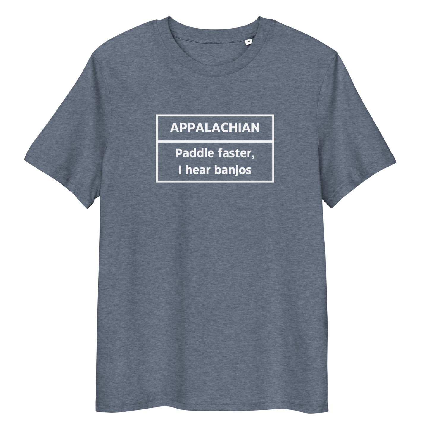 Appalachian Banjos Unisex Organic Cotton T-shirt Adult
