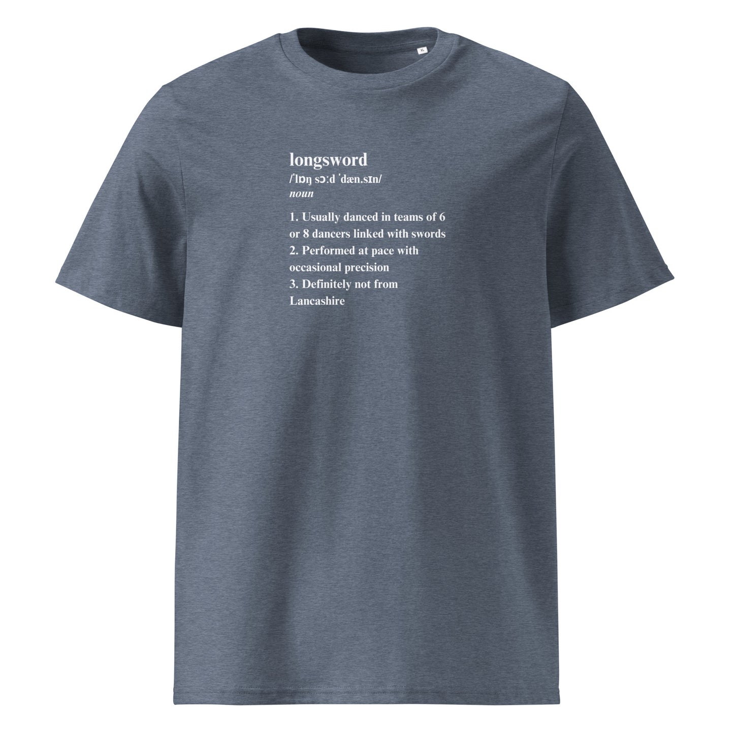 Longsword Definition Unisex Organic Cotton T-shirt Adult