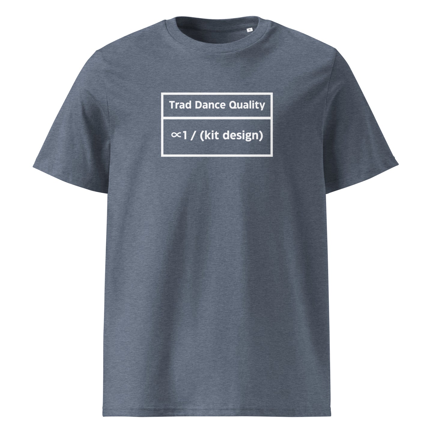 Trad Dance Quality Unisex Organic Cotton T-shirt Adult