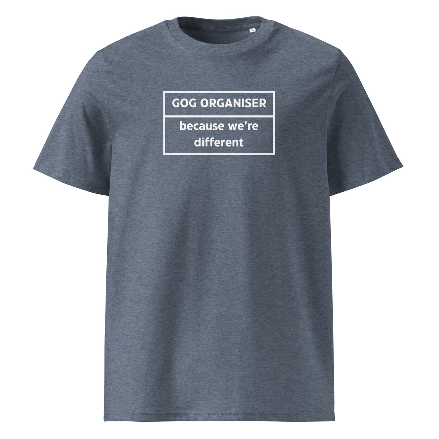 Gog Organiser Unisex Organic Cotton T-shirt Adult
