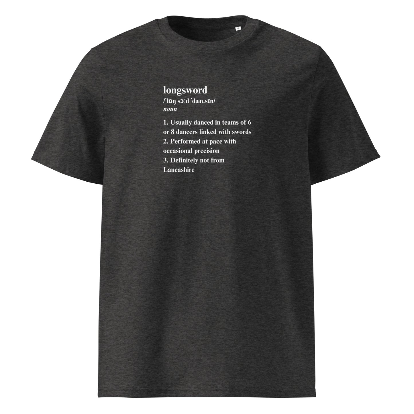 Longsword Definition Unisex Organic Cotton T-shirt Adult