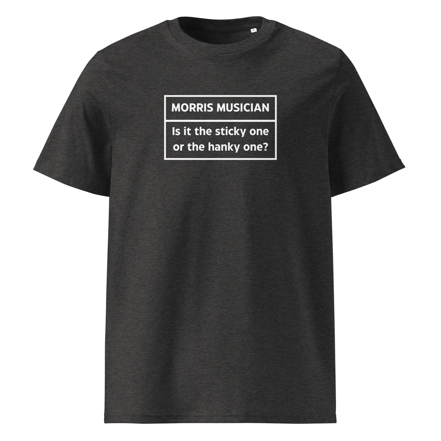 Morris Musician Unisex Organic Cotton T-shirt Adult