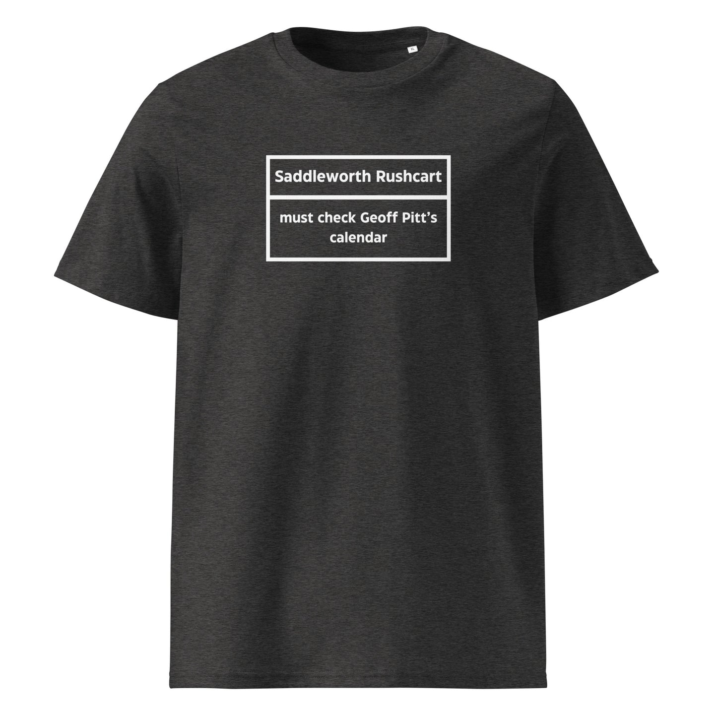 Saddleworth Rushcart Unisex Organic Cotton T-shirt Adult