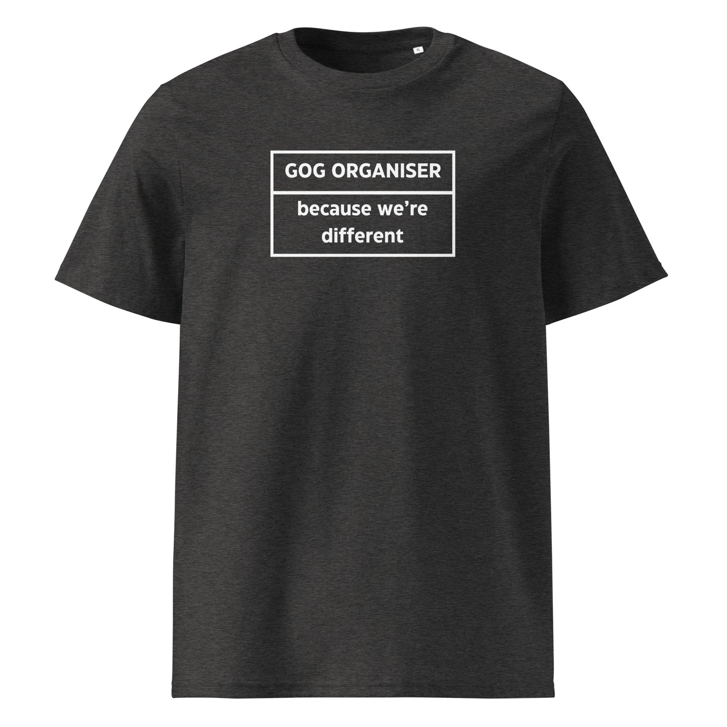 Gog Organiser Unisex Organic Cotton T-shirt Adult