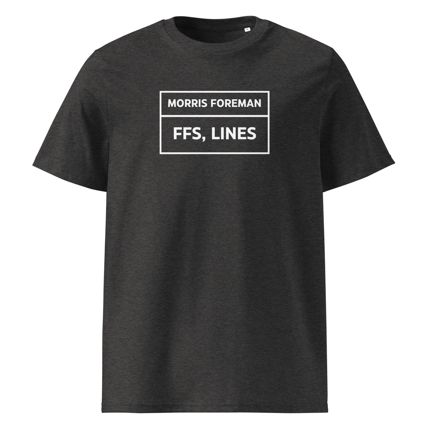 Morris Foreman Lines Unisex Organic Cotton T-shirt Adult