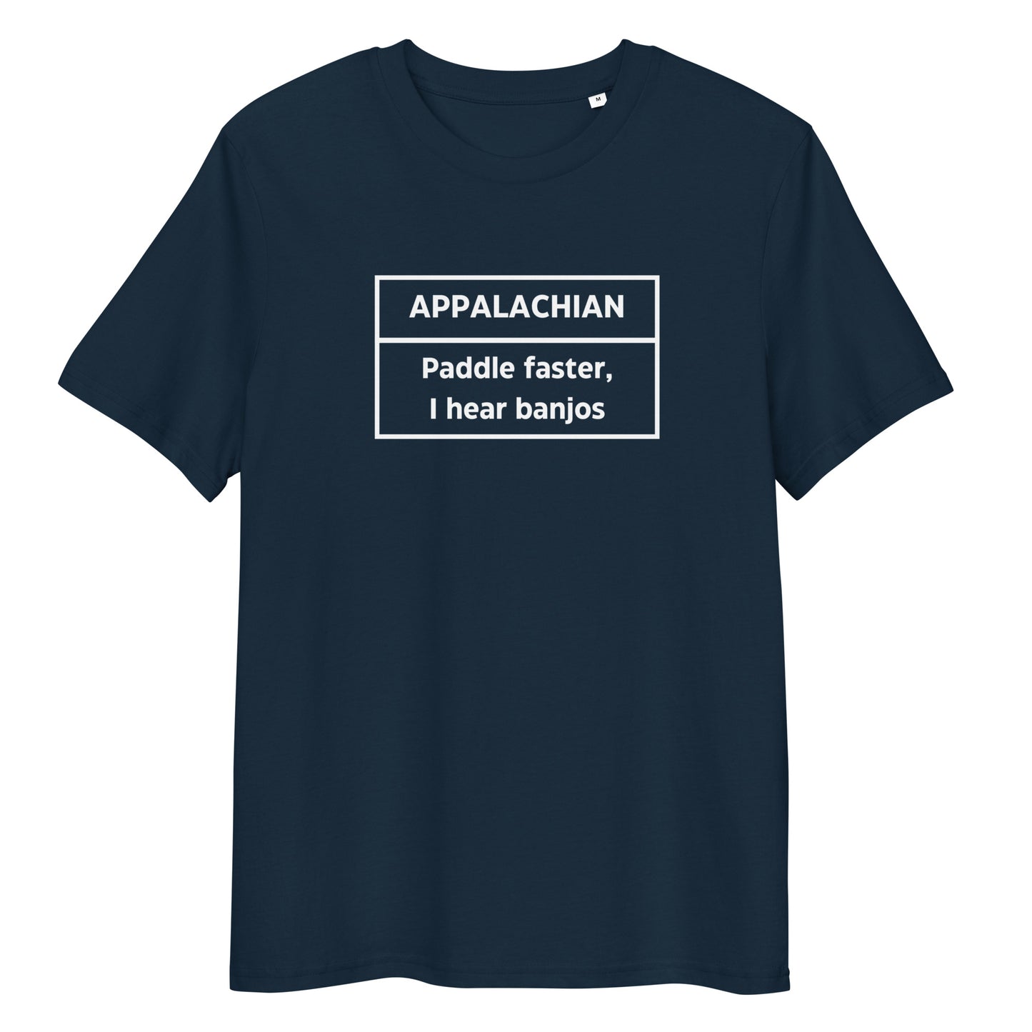 Appalachian Banjos Unisex Organic Cotton T-shirt Adult