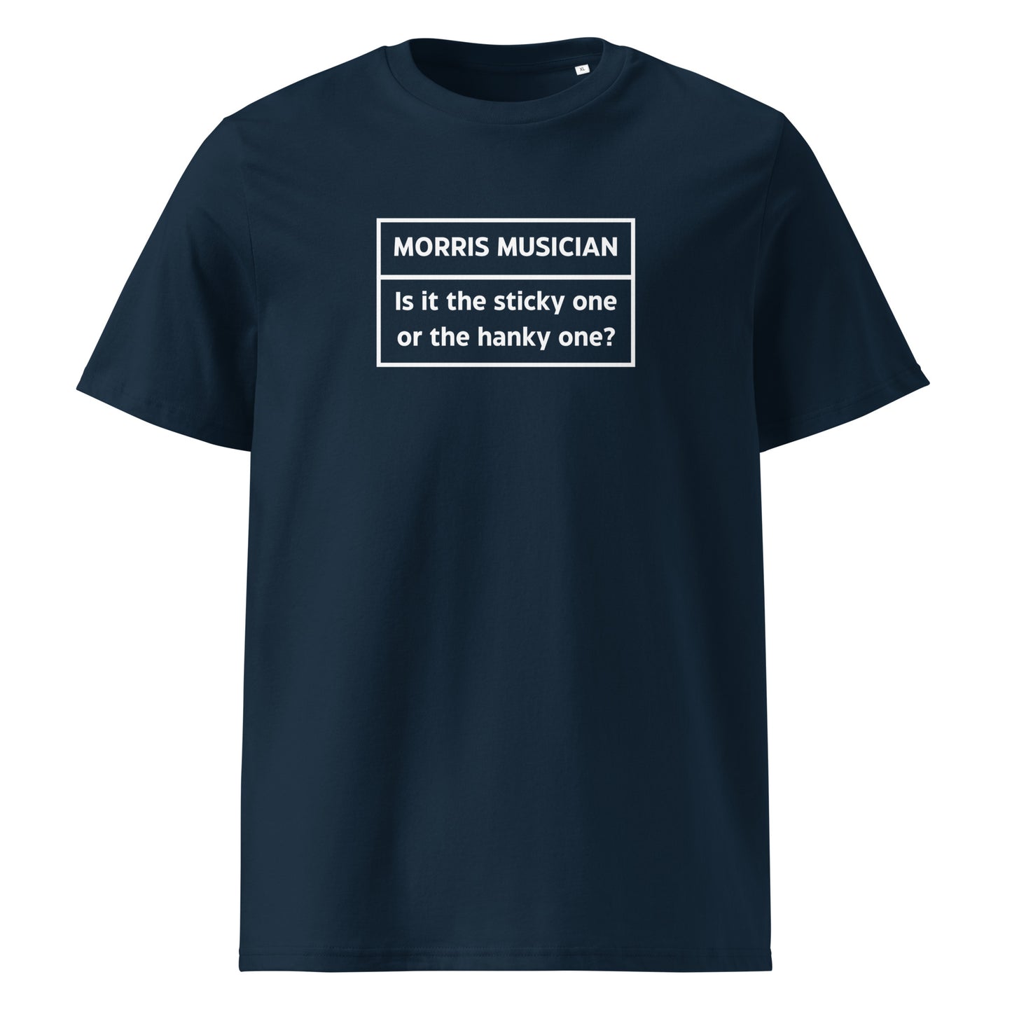 Morris Musician Unisex Organic Cotton T-shirt Adult