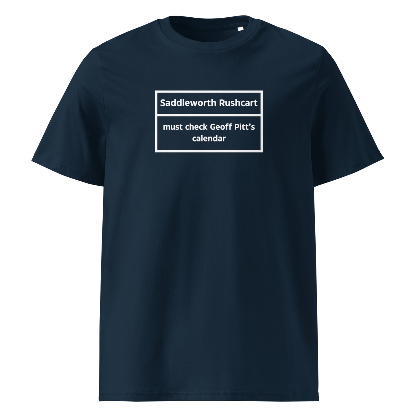 Saddleworth Rushcart Unisex Organic Cotton T-shirt Adult