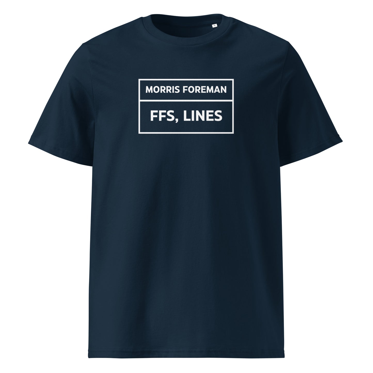 Morris Foreman Lines Unisex Organic Cotton T-shirt Adult