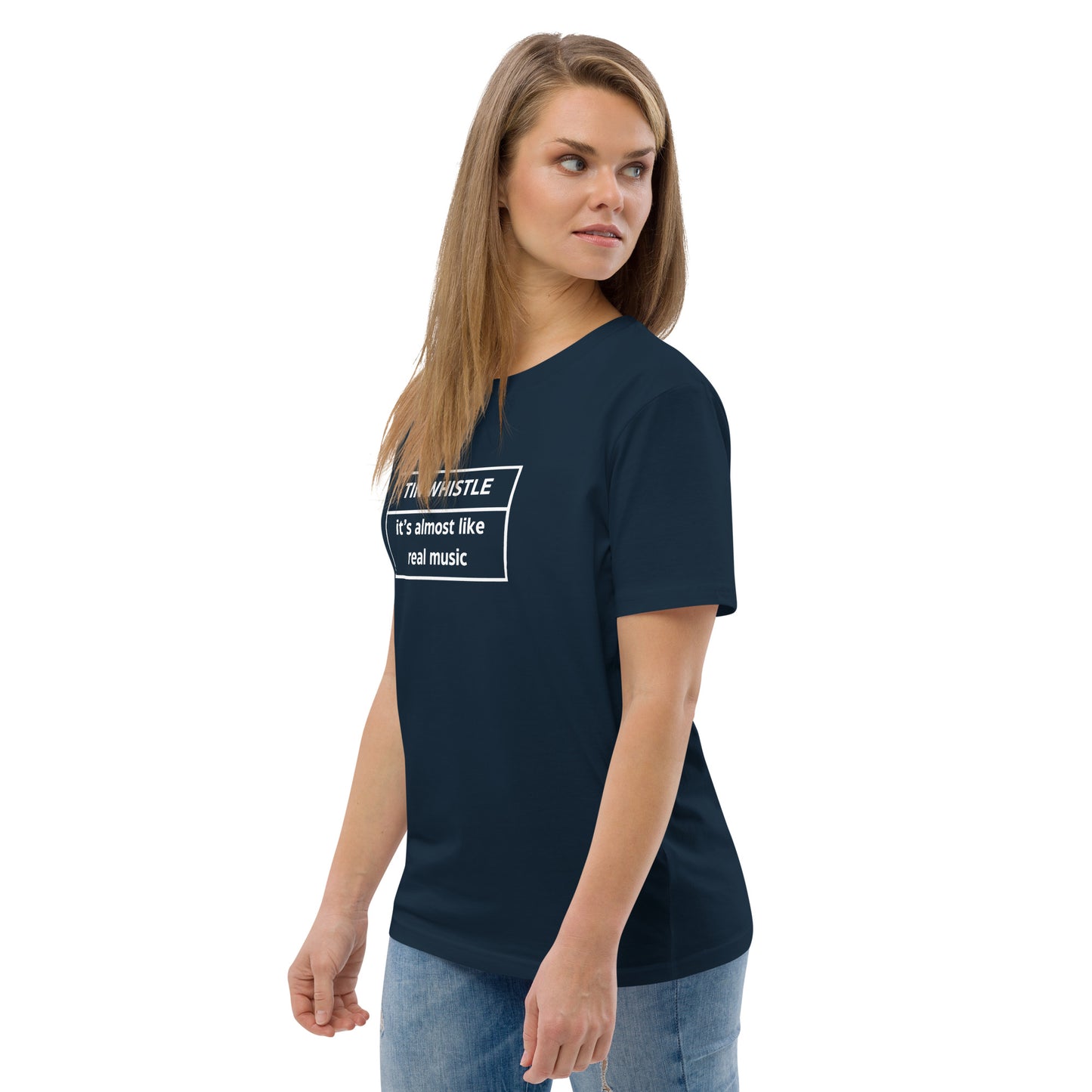 Tin Whistle Unisex Organic Cotton T-shirt Adult