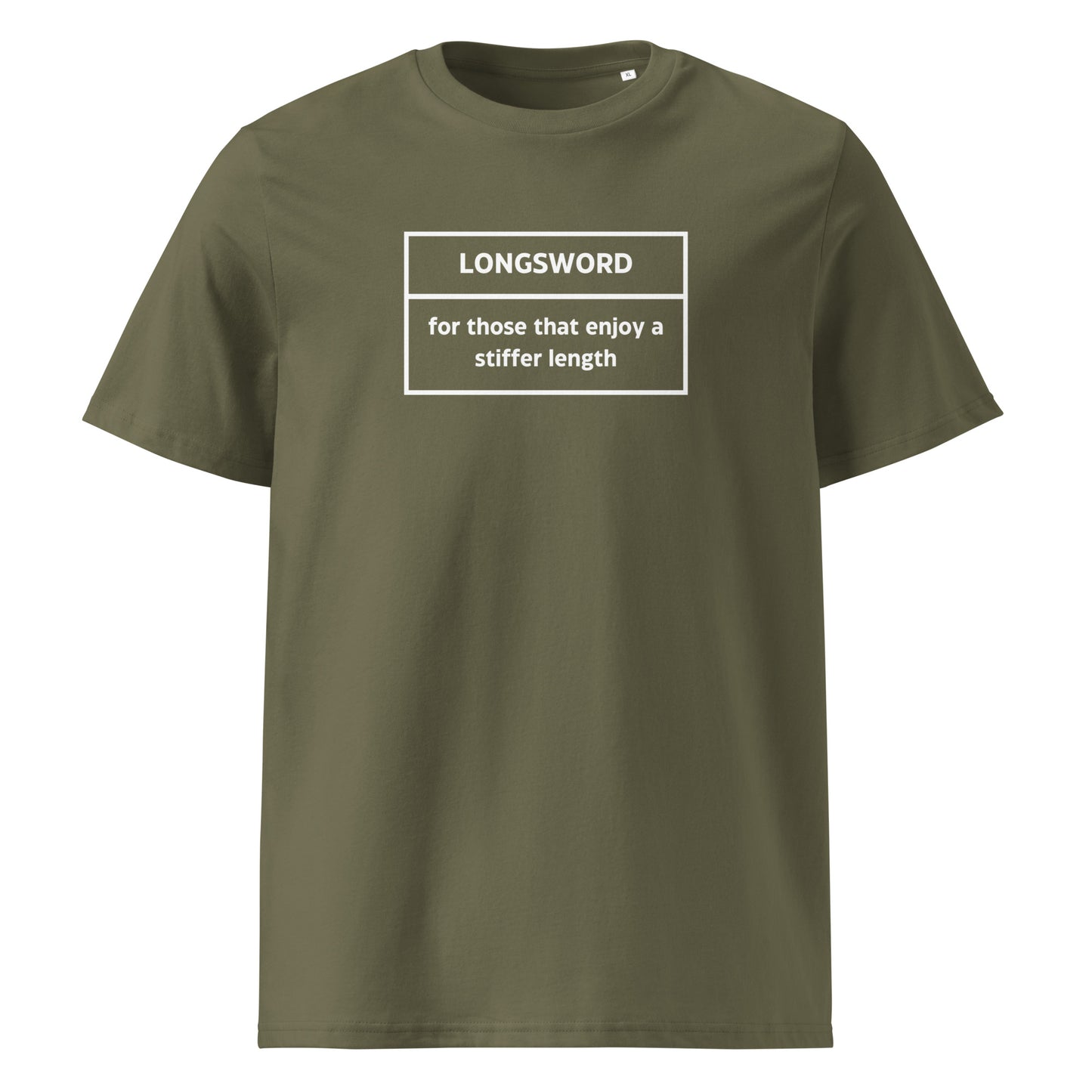 Longsword Stiffer Unisex Organic Cotton T-shirt Adult
