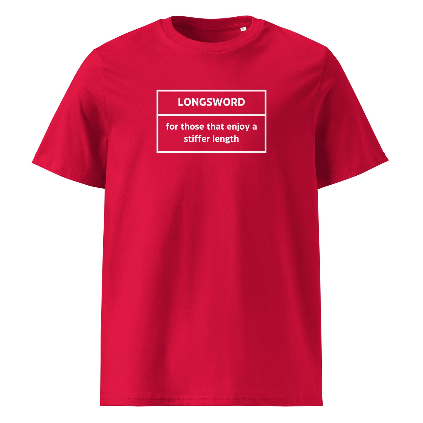 Longsword Stiffer Unisex Organic Cotton T-shirt Adult