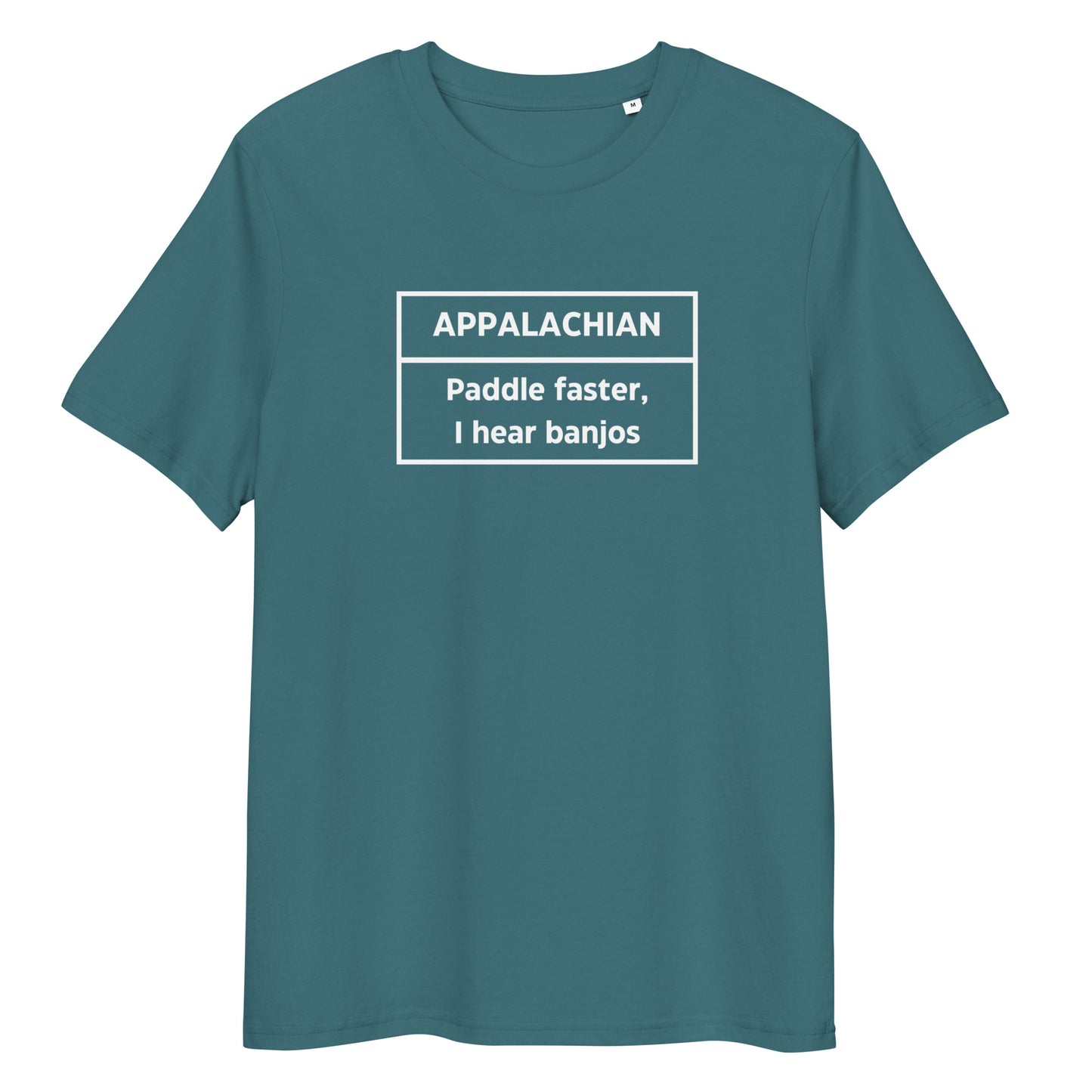 Appalachian Banjos Unisex Organic Cotton T-shirt Adult