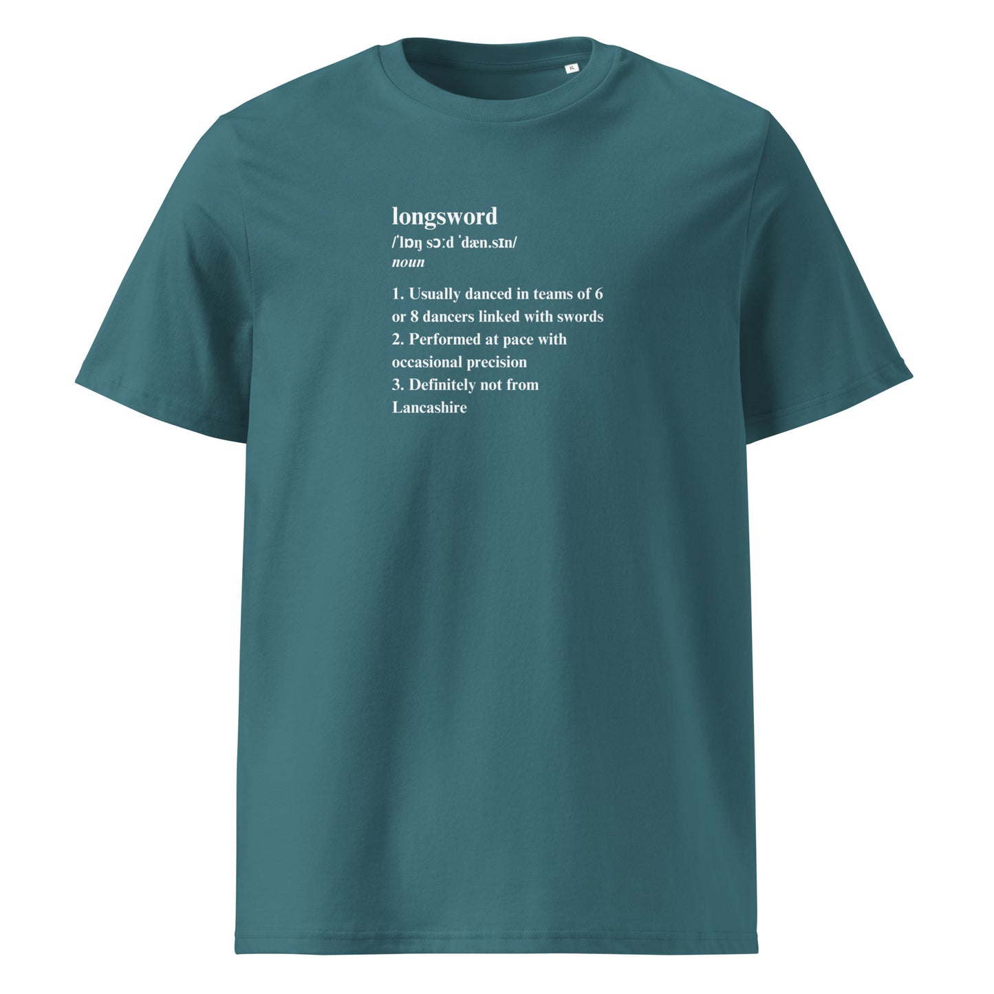 Longsword Definition Unisex Organic Cotton T-shirt Adult