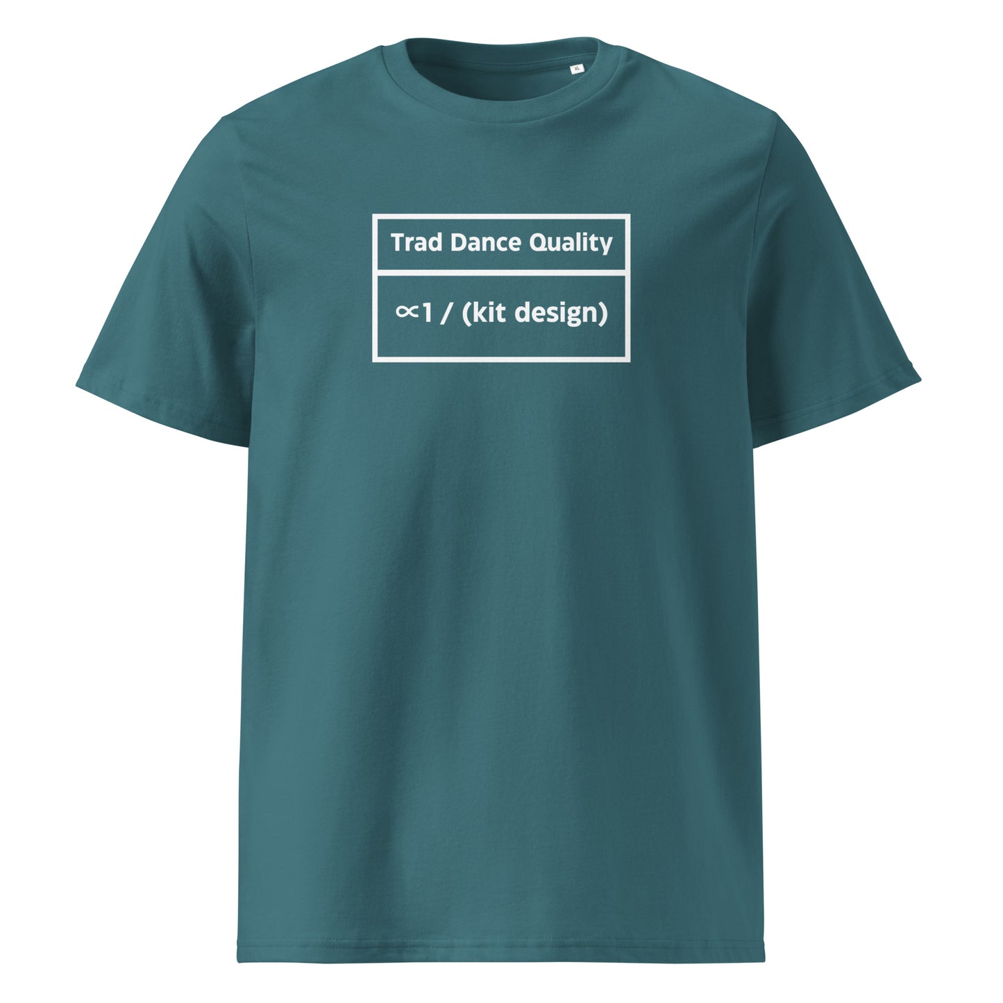 Trad Dance Quality Unisex Organic Cotton T-shirt Adult