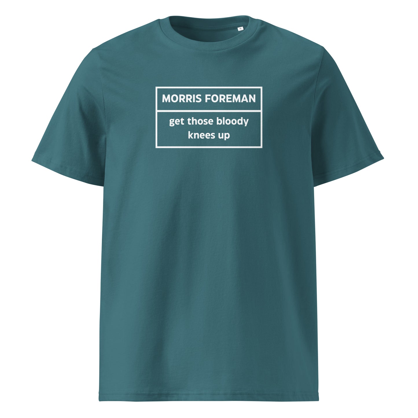 Morris Foreman Knees Unisex Organic Cotton T-shirt Adult