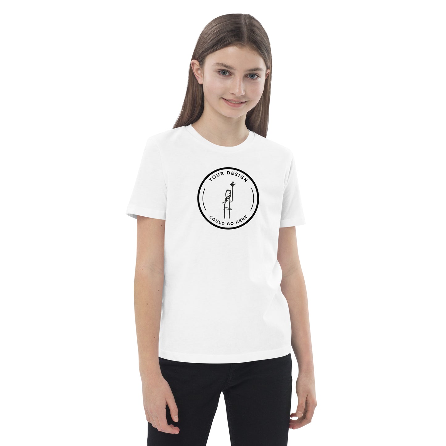 Your Design Morris Offspring Organic Cotton Kids T-shirt White