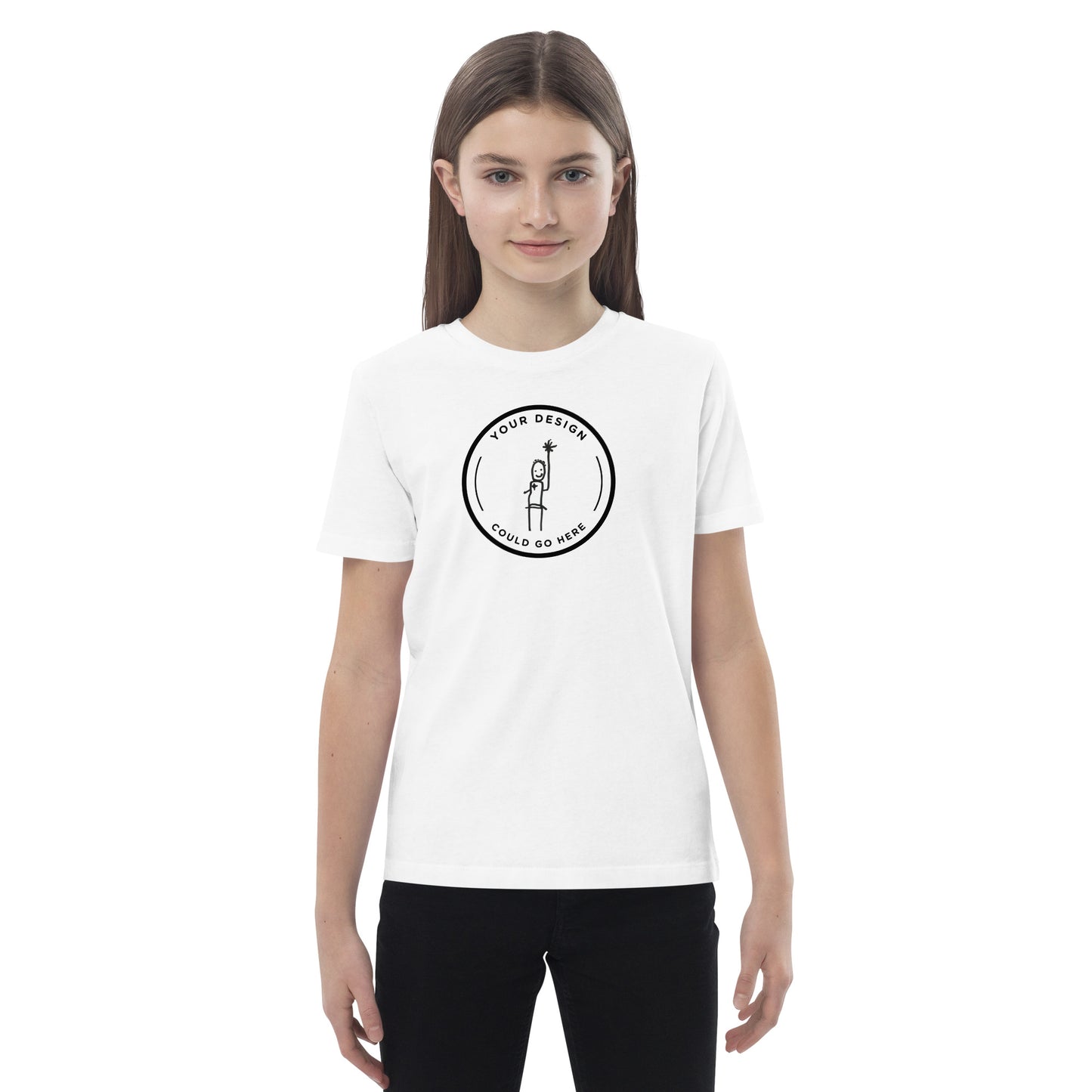 Your Design Morris Offspring Organic Cotton Kids T-shirt White