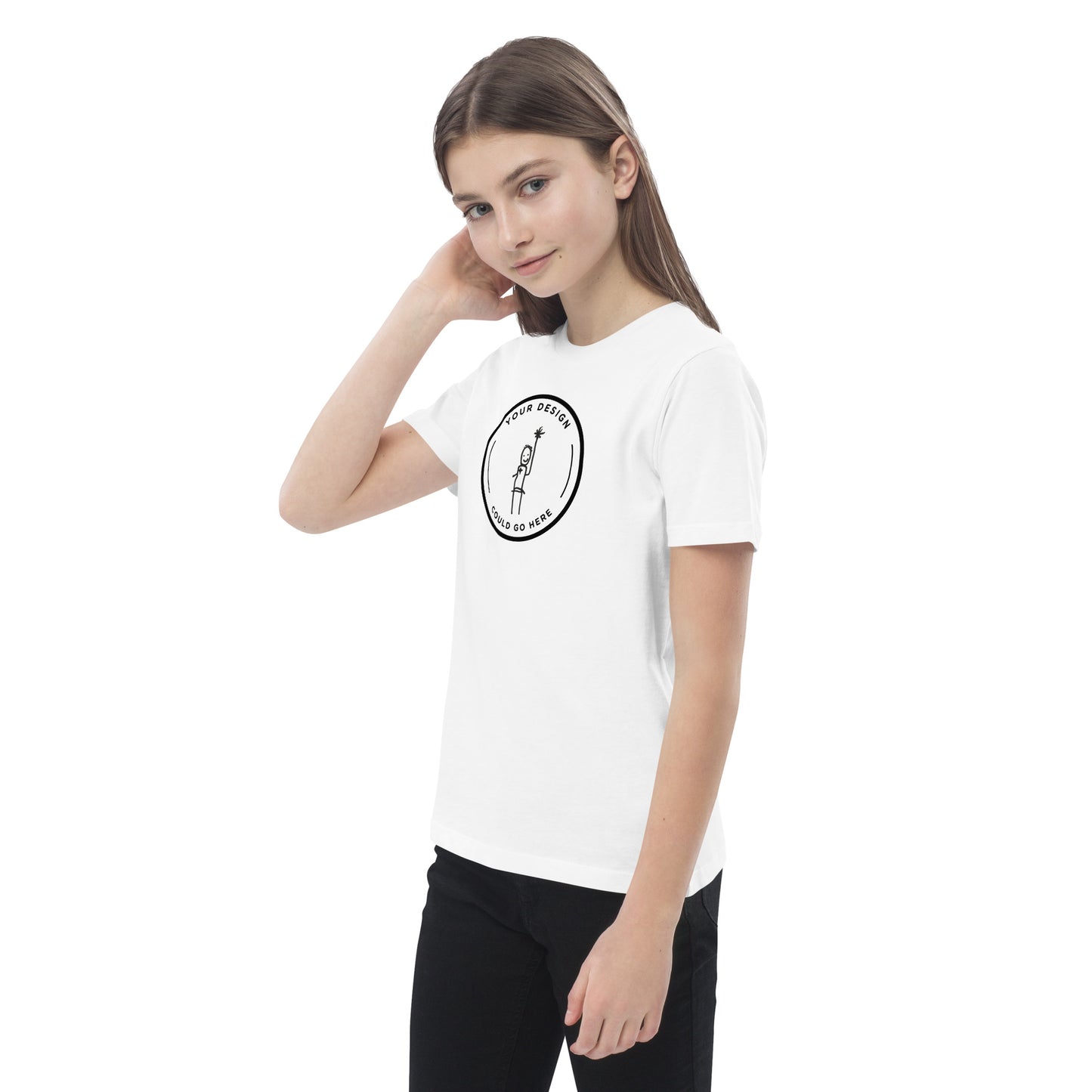 Your Design Morris Offspring Organic Cotton Kids T-shirt White