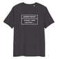 Morris Pedant Unisex Organic Cotton T-shirt Adult