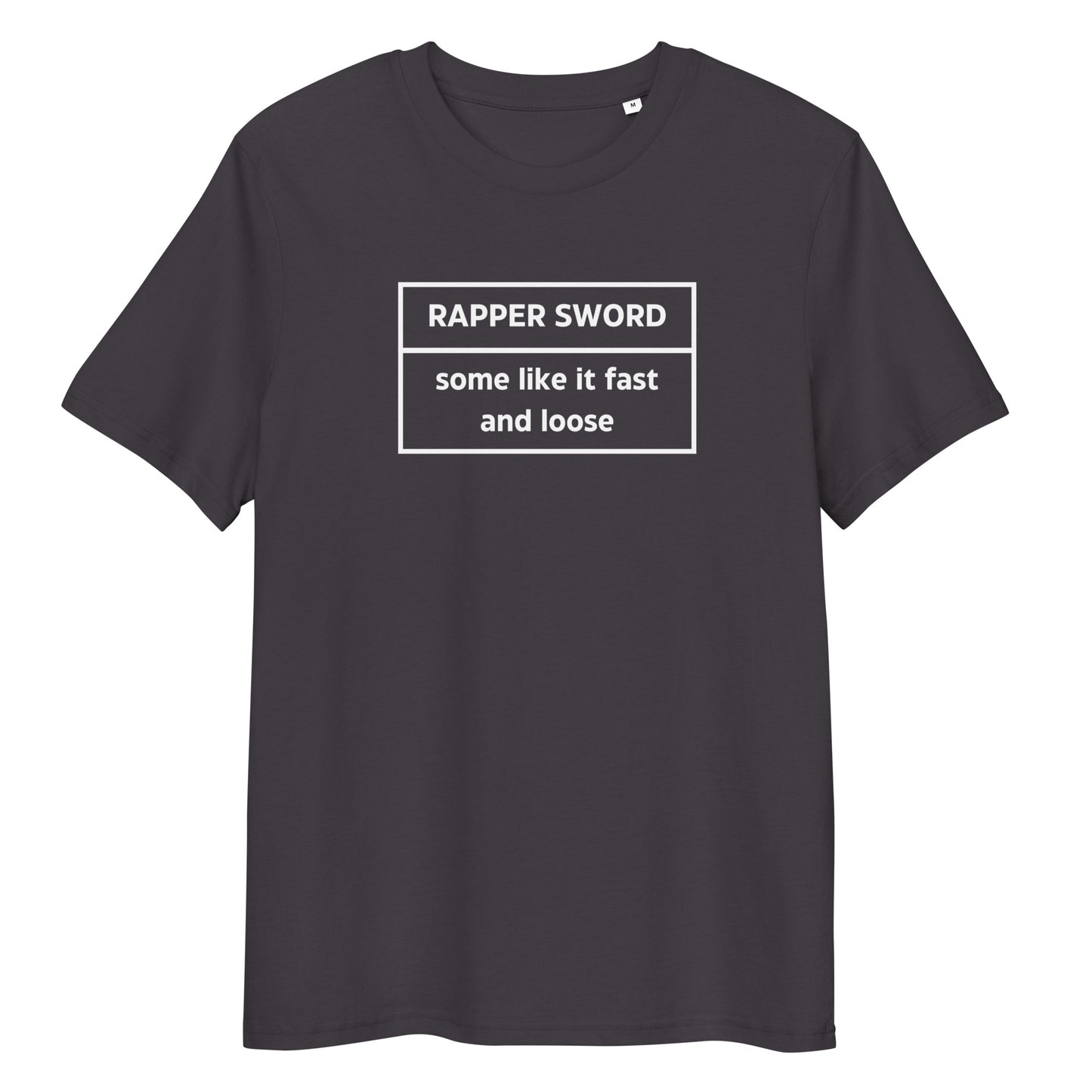 Rapper Fast Loose Unisex Organic Cotton T-shirt Adult