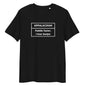 Appalachian Banjos Unisex Organic Cotton T-shirt Adult