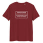 Appalachian Practice Unisex Organic Cotton T-shirt Adult