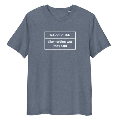 Rapper Bag Unisex Organic Cotton T-shirt Adult