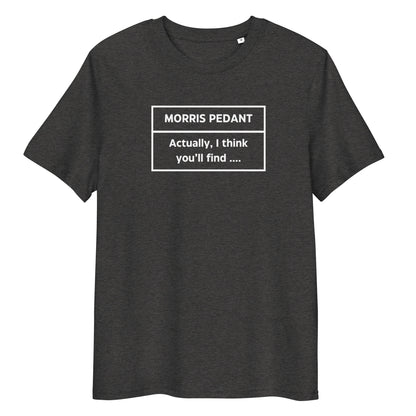 Morris Pedant Unisex Organic Cotton T-shirt Adult