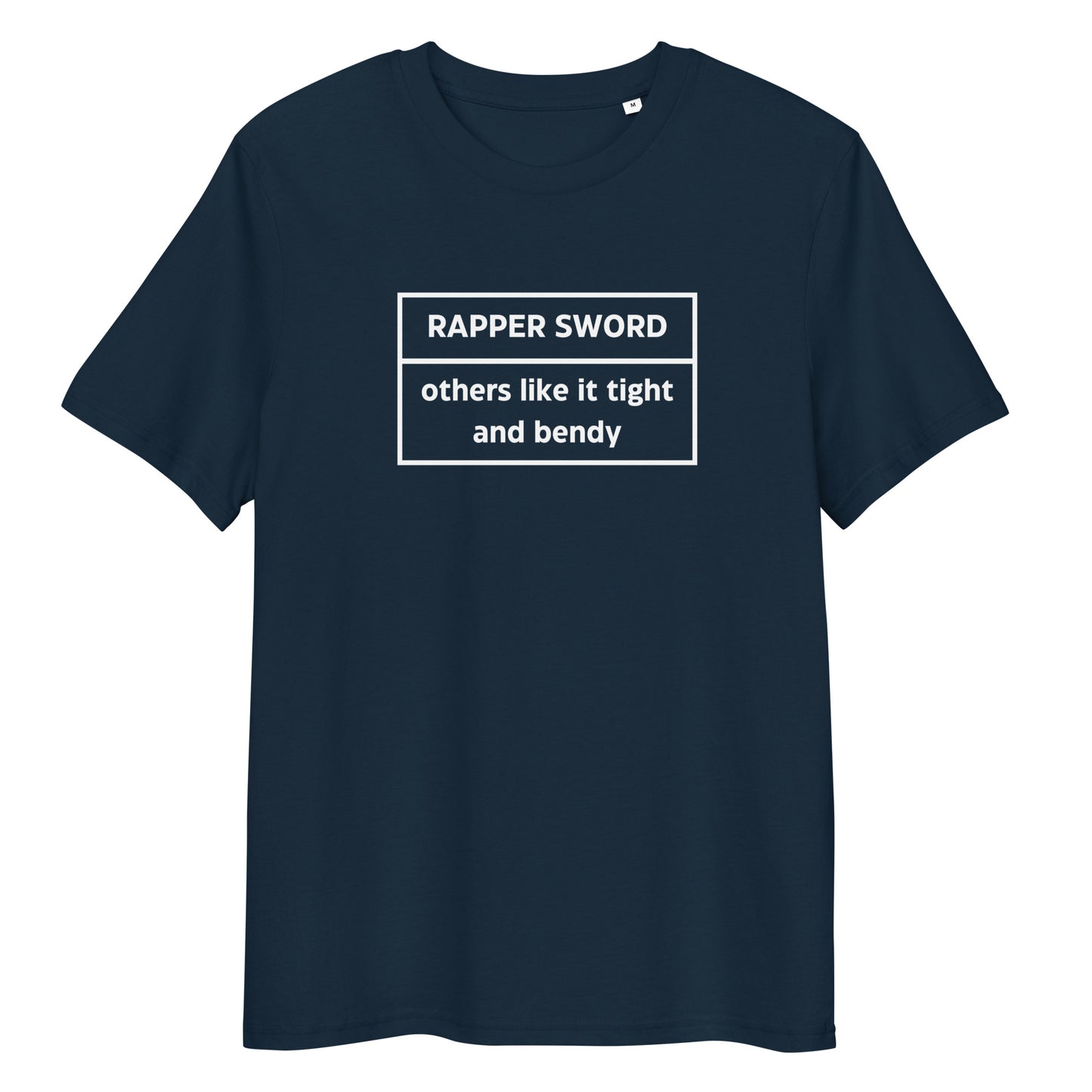 Rapper Tight Bendy Unisex Organic Cotton T-shirt Adult