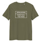 Appalachian Banjos Unisex Organic Cotton T-shirt Adult