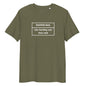 Rapper Bag Unisex Organic Cotton T-shirt Adult