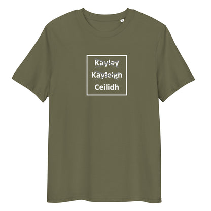 Ceilidh Unisex Organic Cotton T-shirt Adult