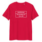 Rapper Bag Unisex Organic Cotton T-shirt Adult