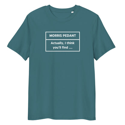 Morris Pedant Unisex Organic Cotton T-shirt Adult