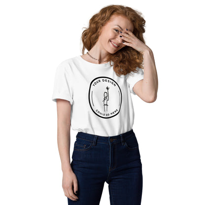 Your Design Morris Offspring Unisex Organic Cotton T-shirt Adult White