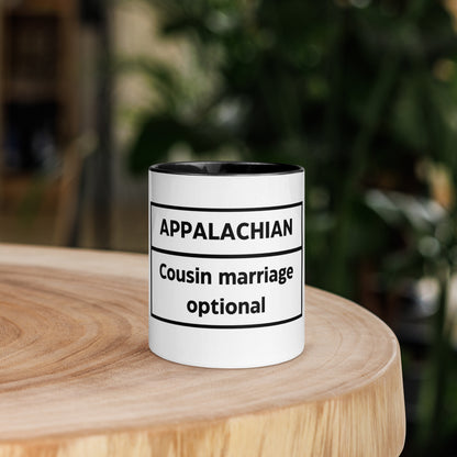 Appalachian Cousin Mug with Colour Inside