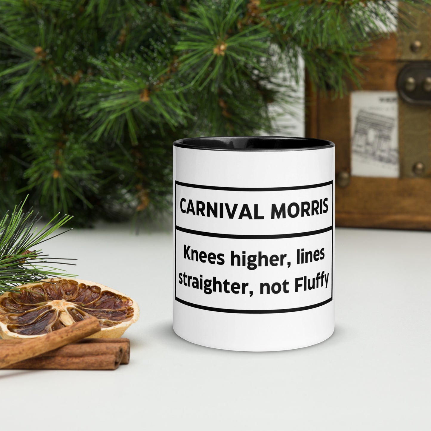 Carnival Fluffy Mug with Colour Inside