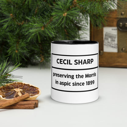 Cecil Sharp Aspic Mug with Colur Inside