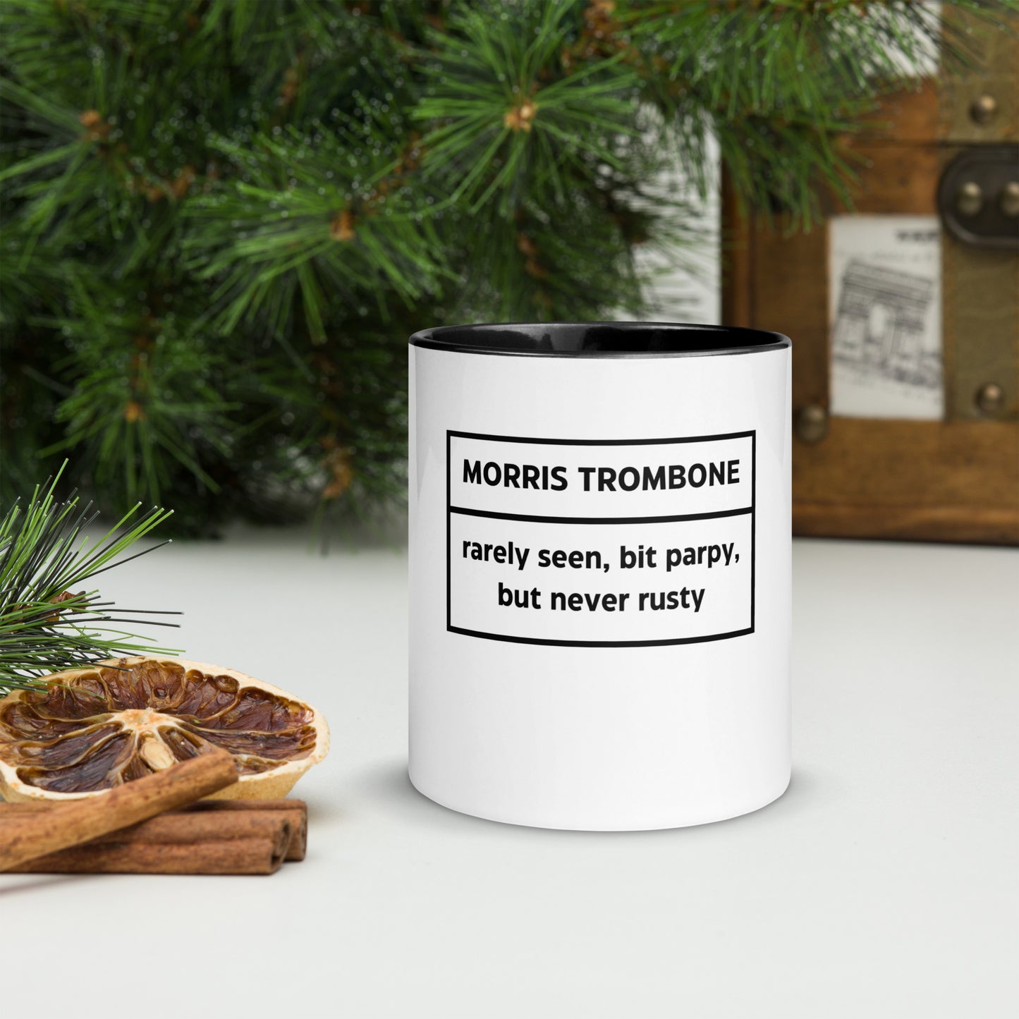 Morris Trombone Mug with Colour Inside