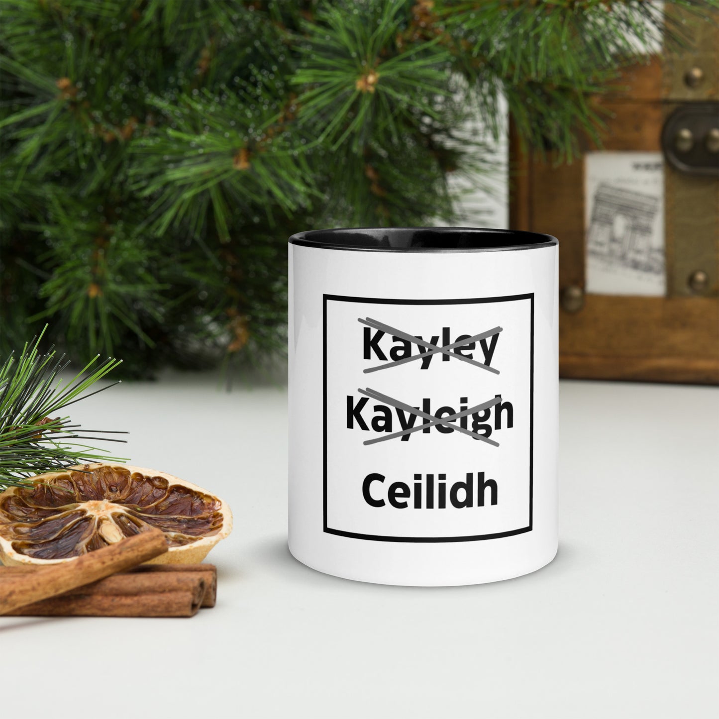 Ceilidh Mug with Colour Inside